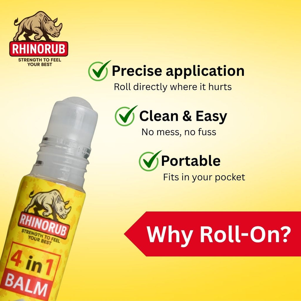 RhinoRub 4 in 1 Roll-On Balm 10 ML